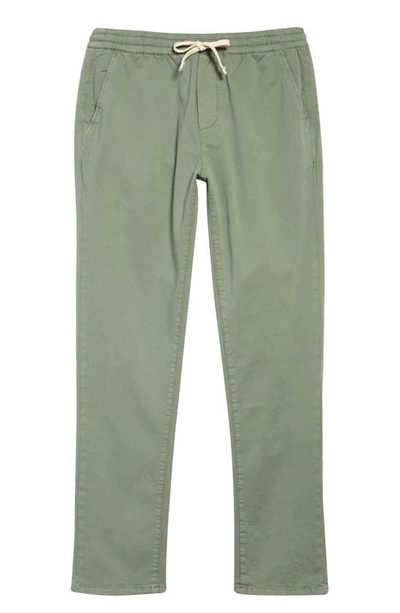 Shop Marine Layer Slim Fit Saturday Pants In Vetiver