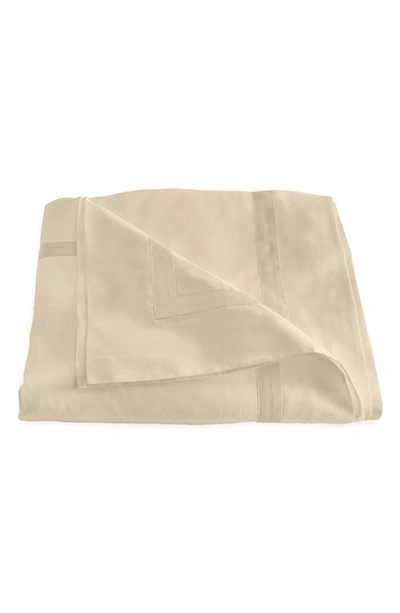 Matouk Nocturne 600 Thread Count Duvet Cover In Champagne