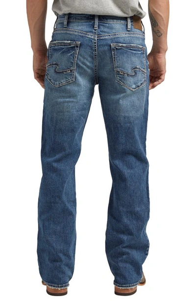 Shop Silver Jeans Co. Zac Relaxed Fit Straight Leg Jeans In Indigo