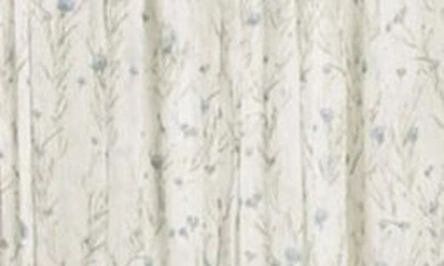 Shop Adam Lippes Dendur Floral Print Tiered Silk Crepe Maxi Dress In Cornflower Multi