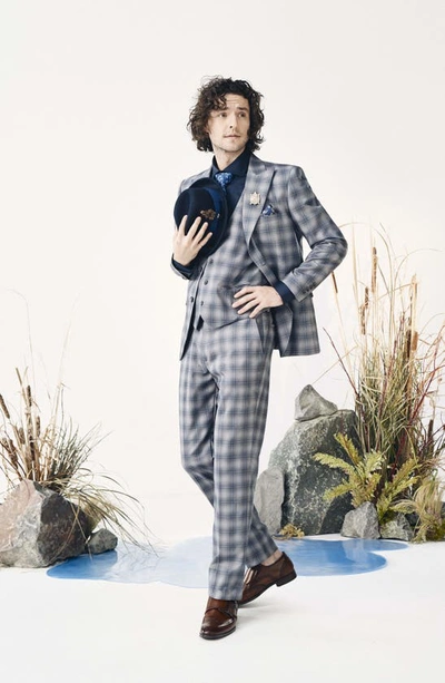 Stacy Adams Karson Mens Leather Brogue Monk Shoes In Cognac