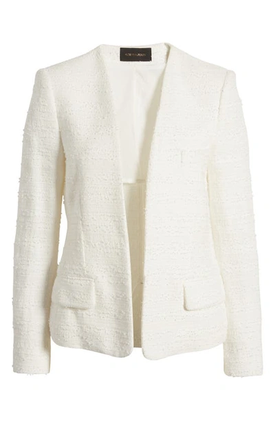 Shop Kobi Halperin Elle Tweed Jacket In White
