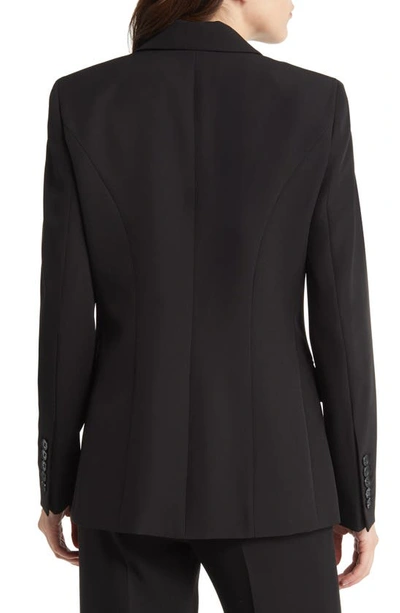Kobi Halperin Jordi Single-button Twill Jacket In Black