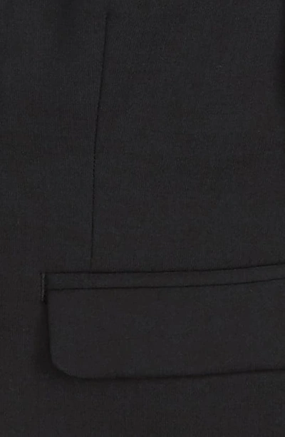 Shop Tallia Solid Wool Blend Sport Coat In Black