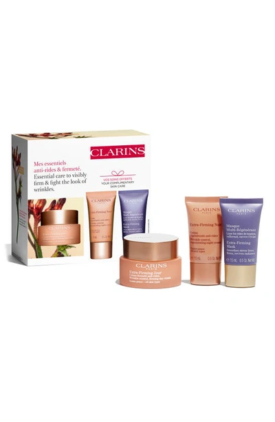 Shop Clarins Extra-firming & Smoothing Skin Care Starter Set Usd $138 Value