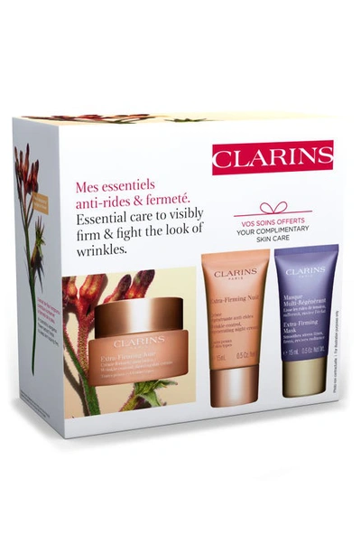 Shop Clarins Extra-firming & Smoothing Skin Care Starter Set Usd $138 Value