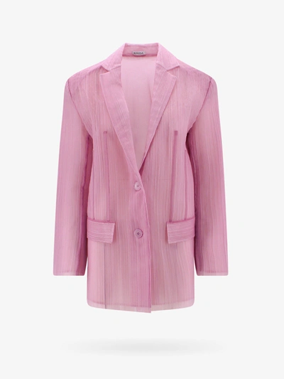 Shop Krizia Blazer In Pink
