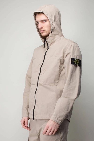Stone Island Supima Cotton Twill Stretch-tc Jacket | ModeSens