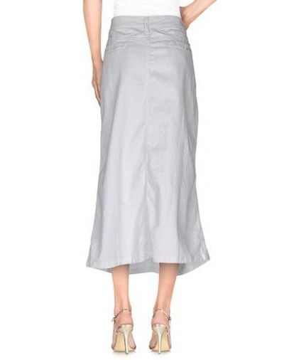 Shop Manila Grace Midi Skirts In White