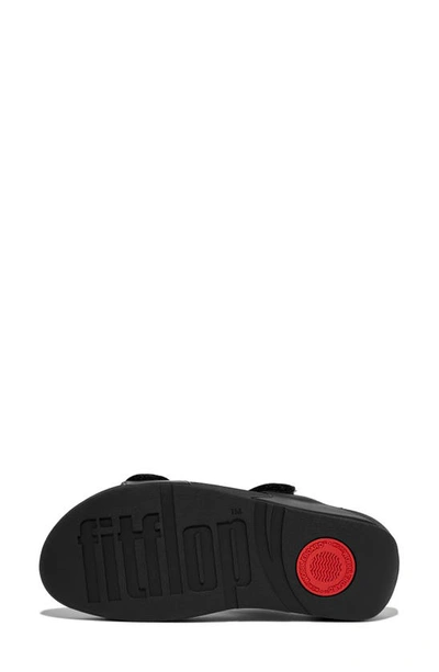 Fitflop Lulu Slide Sandal In All Black