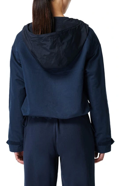 Shop Sweaty Betty Nomad Pullover Jacket In Navy Blue
