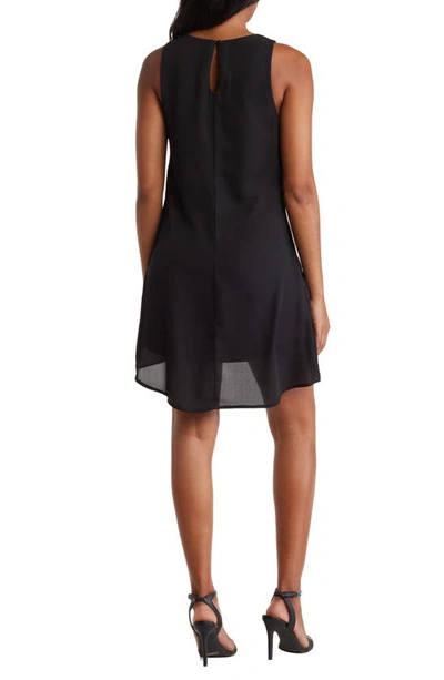 Shop Nordstrom Rack Sleeveless Shift Dress In Black