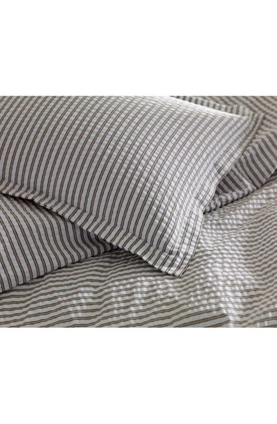 Matouk Matteo Coverlet In Bark