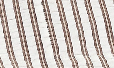Matouk Matteo Coverlet In Bark