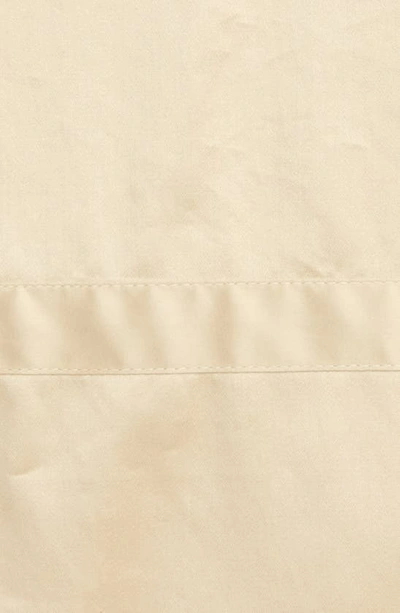 Matouk Nocturne 600 Thread Count Flat Sheet In Champagne