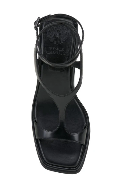 Shop Vince Camuto Fetemee Wedge Sandal In Black