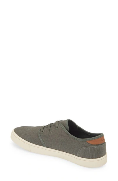 Shop Toms Carlo Sneaker In Medium Green