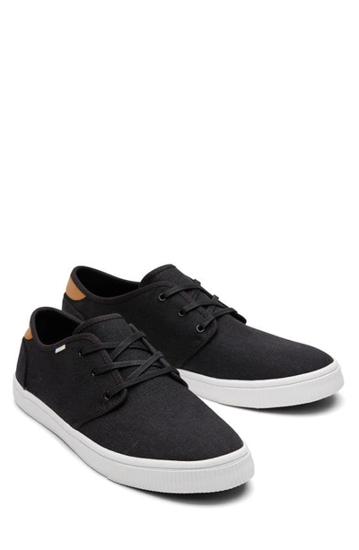 Shop Toms Carlo Sneaker In Black/ Tan