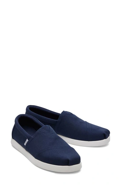 Shop Toms Alp Fwd Slip-on In Navy