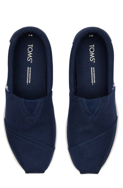 Shop Toms Alp Fwd Slip-on In Navy