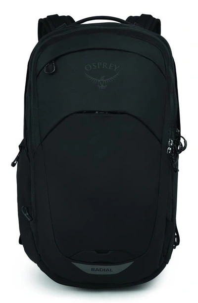 Shop Osprey Radial Bike Commute Backpack In Black
