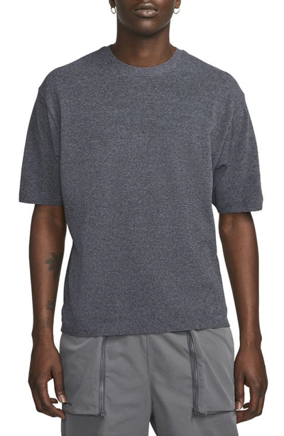 Nike Men's Sportswear Tech Pack Engineered Knit Short-sleeve Sweater In  Grey | ModeSens