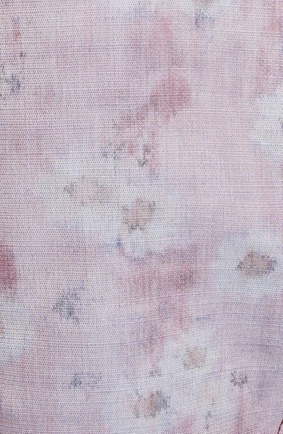 Shop Acne Studios Devon Floral Print Minidress In Purple