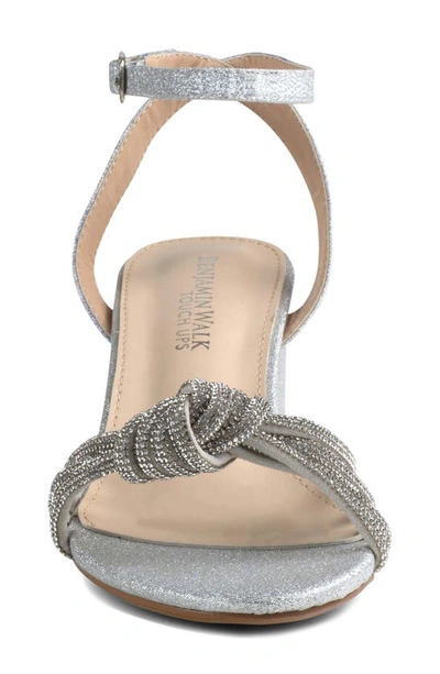 Touch Ups Libra Ankle Strap Sandal In Silver