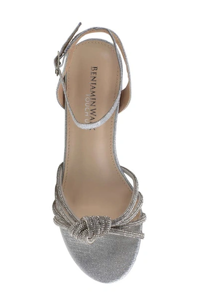 Touch Ups Libra Ankle Strap Sandal In Silver