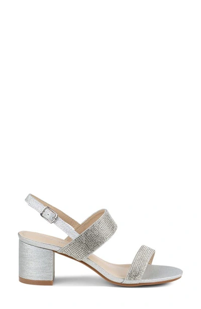 Touch Ups Ares Slingback Sandal In Silver