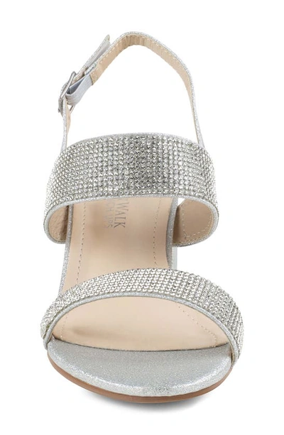 Shop Touch Ups Ares Slingback Sandal In Silver