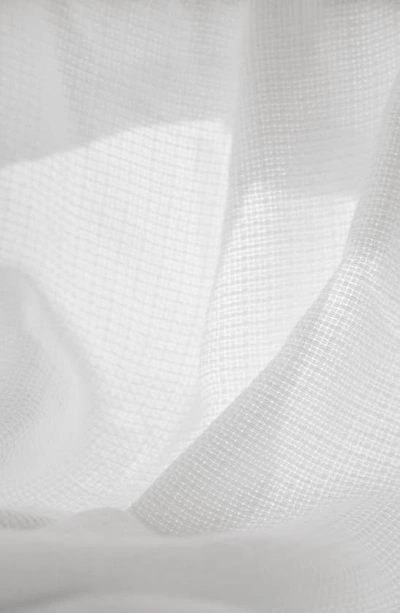 Boll & Branch Woven Organic Cotton Blanket In White