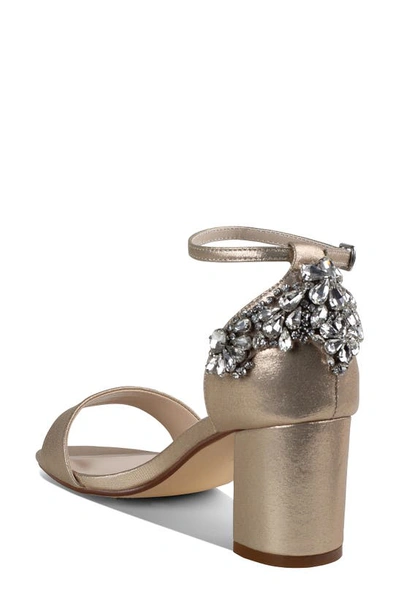 Shop Touch Ups Olivia Ankle Strap Sandal In Champagne