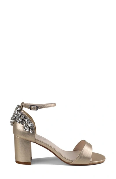Shop Touch Ups Olivia Ankle Strap Sandal In Champagne