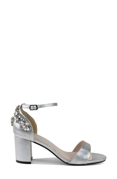 Shop Touch Ups Olivia Ankle Strap Sandal In Silver