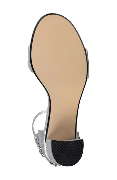 Touch Ups Olivia Ankle Strap Sandal In Silver