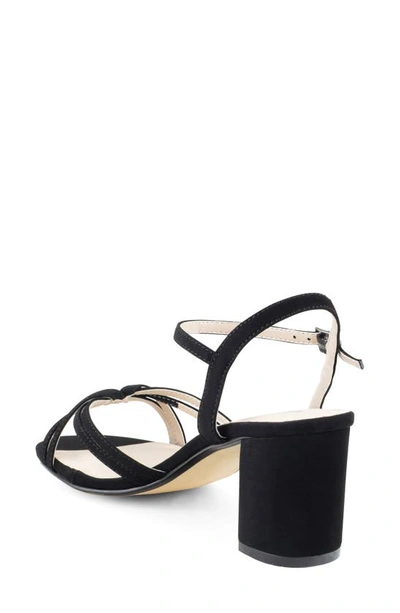 Touch Ups Elle Ankle Strap Sandal In Black