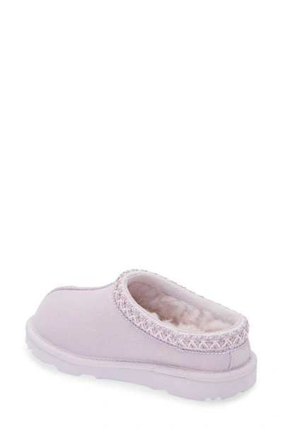 Shop Ugg Kids' K-tasman Ii Embroidered Slipper In Lavender Fog