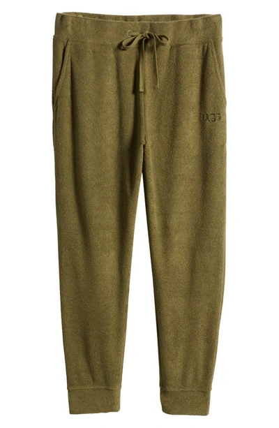 Shop Ugg Brantley Brushed Terry Pajama Joggers In Burnt Olive
