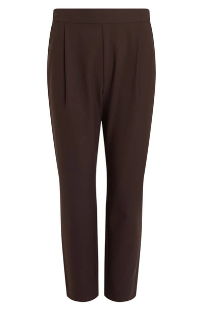 Shop Allsaints Aleida Tri Trousers In Warm Cacao Brown