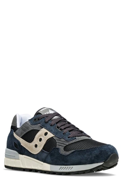Shop Saucony Shadow 5000 Essential Sneaker In Navy/ Grey
