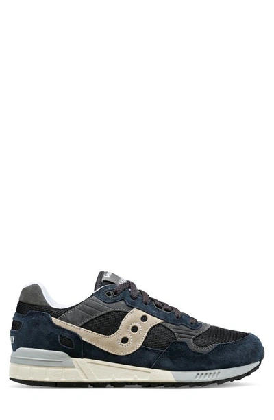 Shop Saucony Shadow 5000 Essential Sneaker In Navy/ Grey