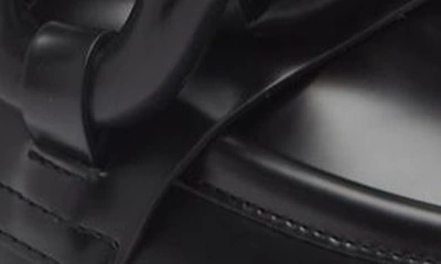 Shop Stella Mccartney Skyla Chain Detail Platform Loafer In 1000 - Black