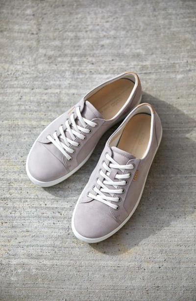 Shop Ecco Soft 7 Sneaker In Grey Rose