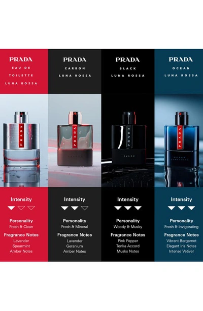 Prada Luna Rossa Carbon Eau De Toilette Spray, 5.1 Oz.