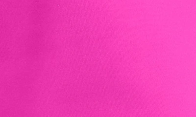 Shop Good American Scuba Drawstring Shorts In Fuchsia Pink001