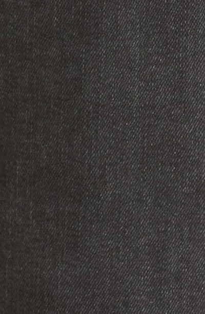 Totême Toteme Twisted Seam High Waist Straight Leg Jeans In Grey Wash