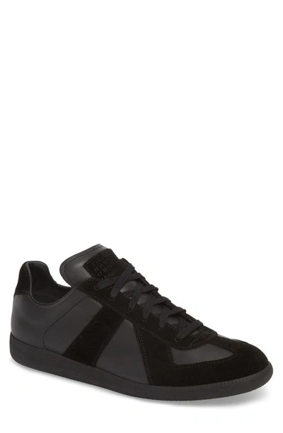 Shop Maison Margiela Replica Low Top Sneaker In Black 900