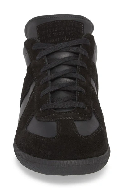 Shop Maison Margiela Replica Low Top Sneaker In Black 900