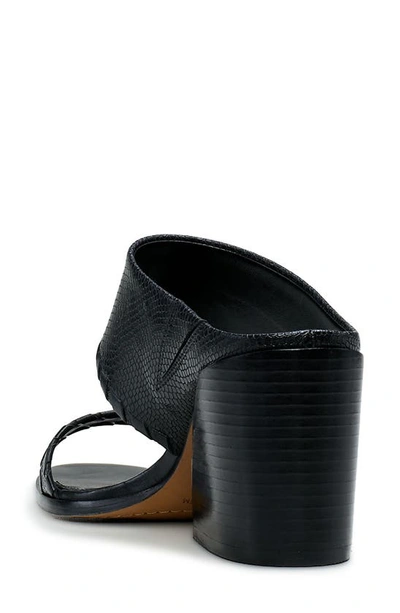Shop Vince Camuto Kafinny Whipstitch Slide Sandal In Black